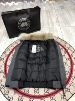 Canada Goose Bomber Grey Jacket - Image 4