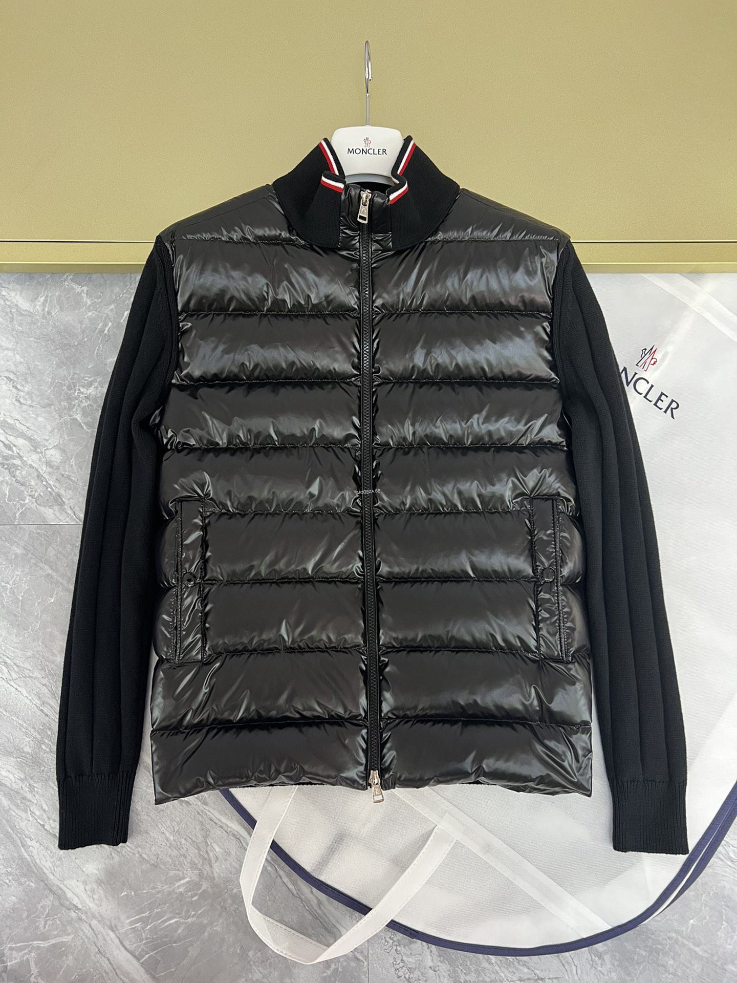161f22e5 Moncler Maglia Black Cardigan - Image 1