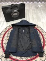 Canada Goose Macmillan Parka Navy Jacket - Image 4