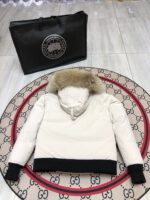 Canada Goose Bomber White Jacket - Image 3