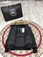 Canada Goose Bomber Black Jacket - Image 4