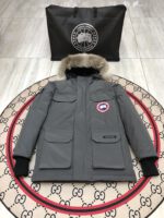 Canada Goose Expedition Parka Grey Jacket - Image 2