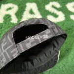 Fendi FF Monogram Black Hat - Image 4