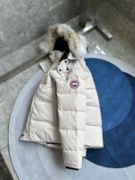 Canada Goose Wyndham White Jacket - Image 5
