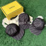 Fendi FF Monogram Black Hat