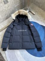 Canada Goose Wyndham Navy Jacket - Image 2