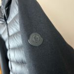 Moncler Black M Logo Black Cardigan - Image 3