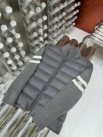 Moncler Knitted Grey Cardigan - Image 2