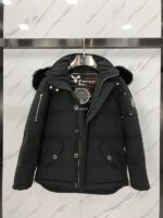 Moose Knuckles 3Q Black/Black Fur Jacket - Image 5