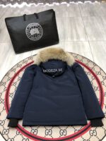 Canada Goose Langford Navy Jacket - Image 3