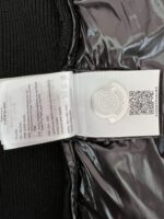 Moncler Tricolor Zipper Black Cardigan - Image 4