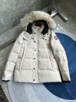 Canada Goose Wyndham White Jacket - Image 2