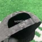 Fendi FF Monogram Black/Black Line Hat - Image 4