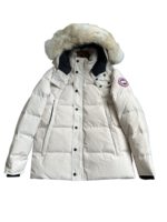 Canada Goose Wyndham White Jacket
