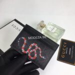 Gucci Kingsnake Canvas Black Wallet - Image 3