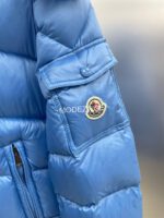 Moncler Maya Baby Blue Jacket - Image 6