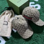 Gucci GG Canvas Khaki Hat ( 1-3 Days )