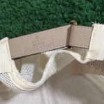 Gucci GG Mesh Back White Hat - Image 5