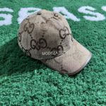 Gucci GG Jumbo Khaki Hat - Image 2
