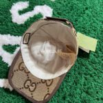 Gucci GG Jumbo Khaki Hat - Image 4