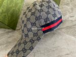 Gucci GG Canvas Navy Hat - Image 3