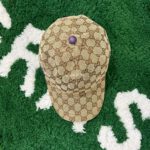 Gucci GG Limited Edition Purple Line Hat - Image 2