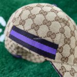 Gucci GG Limited Edition Purple Line Hat - Image 3