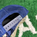Gucci GG Blue Stars Khaki Hat - Image 4