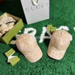 Gucci GG Jumbo Beige/Rose Hat