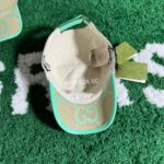 Gucci GG Jumbo Beige/Green Hat - Image 3