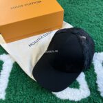 Louis Vuitton Mesh Black Monogram Hat