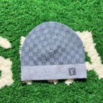 Louis Vuitton Petit Damier Blue Beanie - Image 2