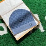 Louis Vuitton Petit Damier Blue Beanie