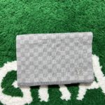 Louis Vuitton Petit Damier Grey Scarf