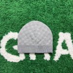 Louis Vuitton Petit Damier Grey Beanie - Image 4