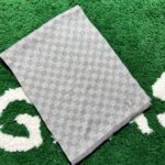 Louis Vuitton Petit Damier Grey Scarf - Image 2