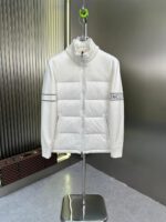Moncler Knitted White Cardigan
