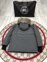 Canada Goose Expedition Parka Grey Jacket - Image 3
