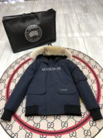 Canada Goose Bomber Navy Jacket - Image 2
