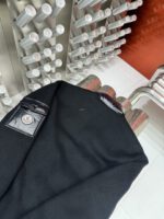 Moncler Padded Wool Black Cardigan - Image 4