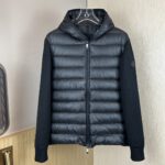 Moncler Black M Logo Black Cardigan