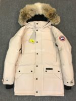 Canada Goose Emory White Jacket - Image 2