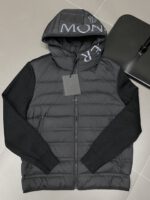Moncler Big M patch Black Cardigan