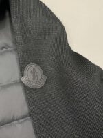 Moncler Big M patch Black Cardigan - Image 5
