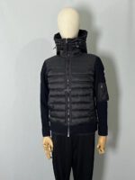 Moncler Knitted Detail Black Cardigan - Image 3