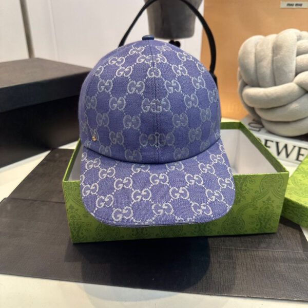 Gucci GG Canvas Blue Hat