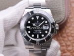 Rolex Submariner Silver Black Dial 40mm