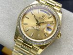 Rolex Day-Date Gold with Stones - Image 3
