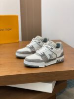 Louis Vuitton Pearls Grey Trainer