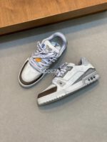 Louis Vuitton Maxi Double String Brown/White Trainer - Image 4
